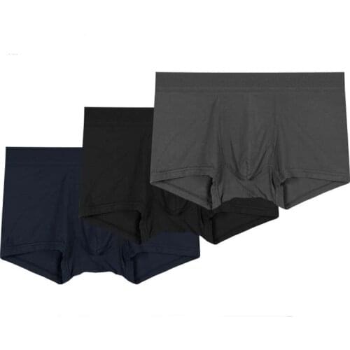 6pcs/lot Cotton Mens Underpants Soft Boxer Men Breathable Solid Underwear Flexible Boxershorts Underpants Vetement Homme