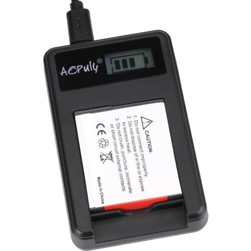 AOPULY 1x NP-BG1 NP BG1 battery + LCD USB battery Charger For SONY DSC-H20 DSC-H50 DSC-H70 DSC-H90 Camera Bateria NPBG1 NP FG1