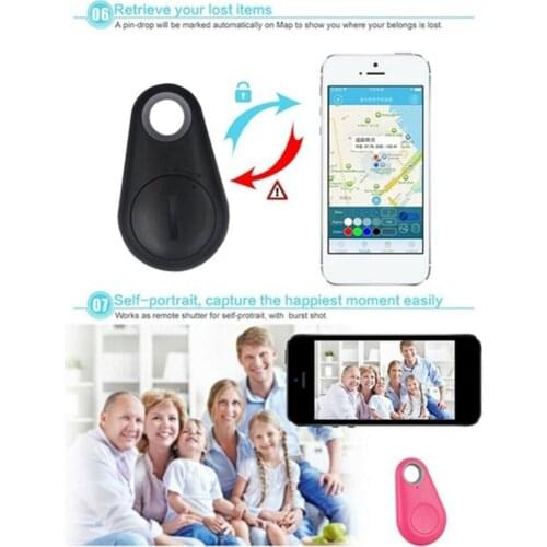 Smart Wireless 4.0 Key Anti Lost Finder iTag Tracker Alarm GPS Locator Wireless Positioning Wallet Pet Key Finder