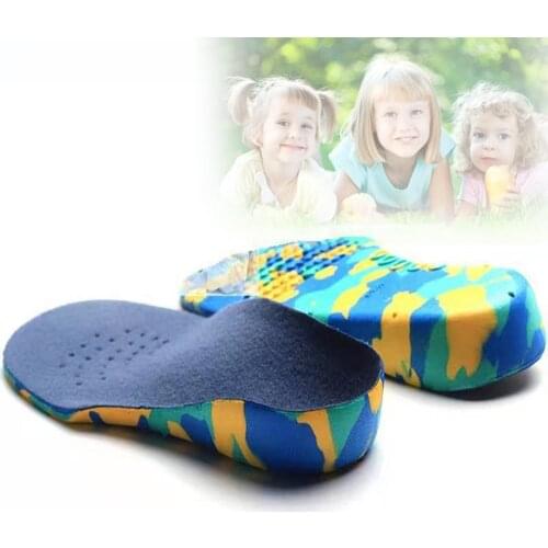 Kids Orthotics Insoles Correction Care Tool for Kid Flat Foot Arch Support Orthopedic Children Insole Soles Sport Shoes Pads