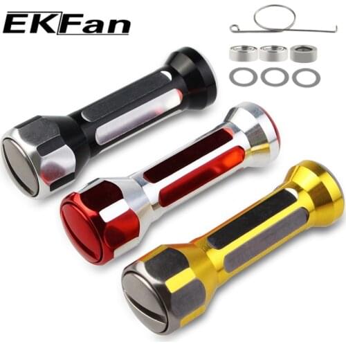 EKFan high quality Aluminum alloy Fishing Reel Knob for D/S Fishing Reel DIY Accessories With bearing