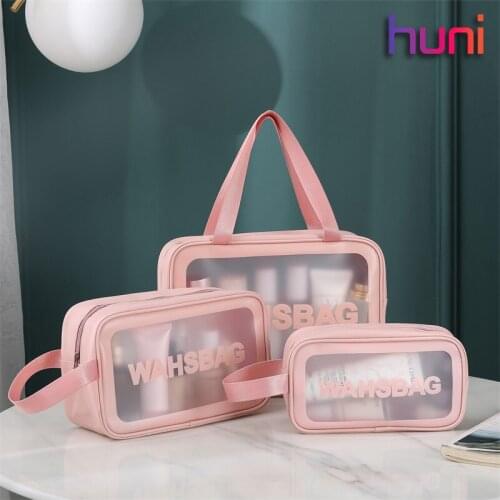 HUNI Transparent Cosmetic Bags