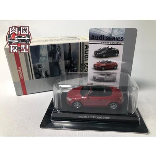 Kyosho 1/64 Audi TT Roadster Diecast Collection of Simulation Alloy Car Model Children Toys