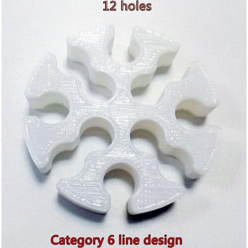Computer room cable panel Cabinet cable combing board Cable combing device Cable organizer Six types of cable