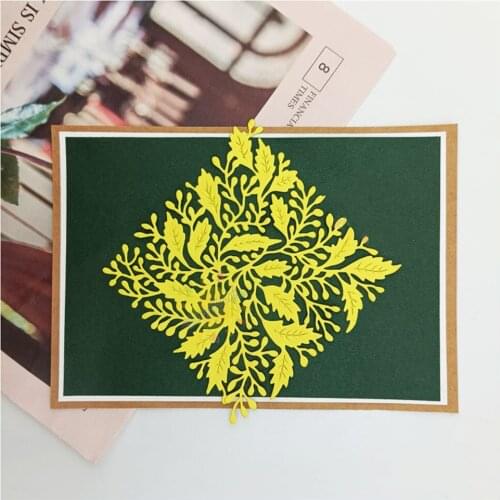 Leaves Cutting Dies for Scrapbooking Album Paper Cards Decorative Crafts Embossing Folders Making Template Stencil Dies DIY
