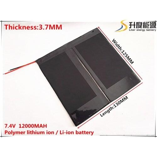7.4V 12000mAH Li-ion battery for M6,M6Pro ,M6Pro 3G ,Freelander PD800 Tablet PC, 37*125*130mm