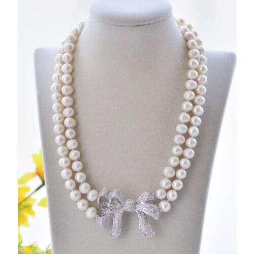 MCT·STAR Pearl Necklaces For Women