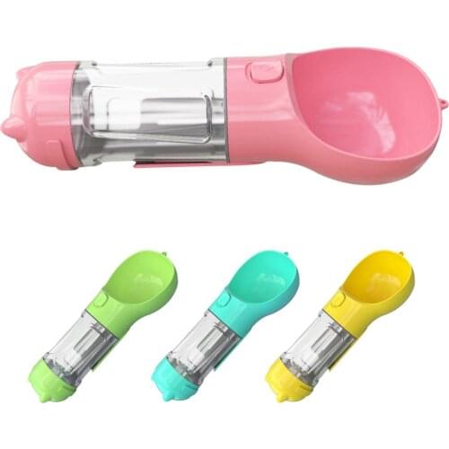 Portable Pet Dog Water Bottle Drinking Bowl for Small Large Dogs Puppy Cat Drinking Bowl Outdoor Pet Water Dispenser Feeder