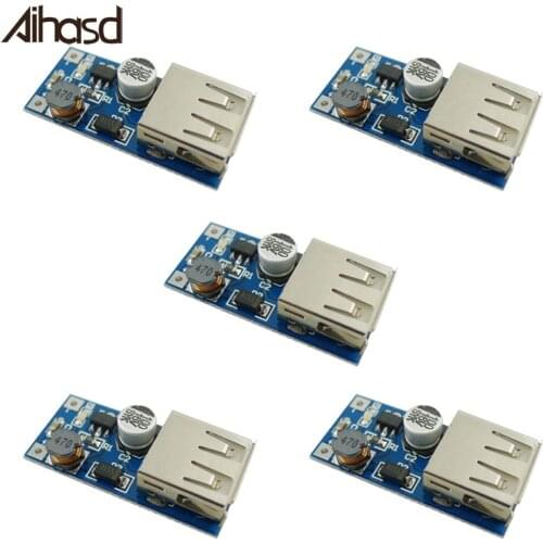 5PCS/LOT 0.9V-5V to 5V DC-DC USB Voltage Converter Step Up Booster Module