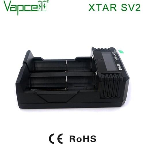 Vapcell battery charger XTAR SV2