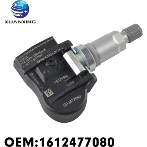 1612477080 Tire Pressure Sensor Monitoring System 433MHZ TPMS for Citroen C Zero Peugeot 4008 S180052094