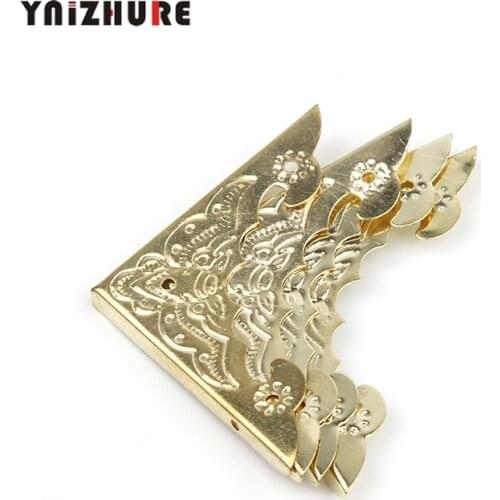 40*40*4mm 4Pcs Furniture Birds Cover,Wooden Box Protector Book Album Menu Folder Corner Protectors,Ancient Bat Coners