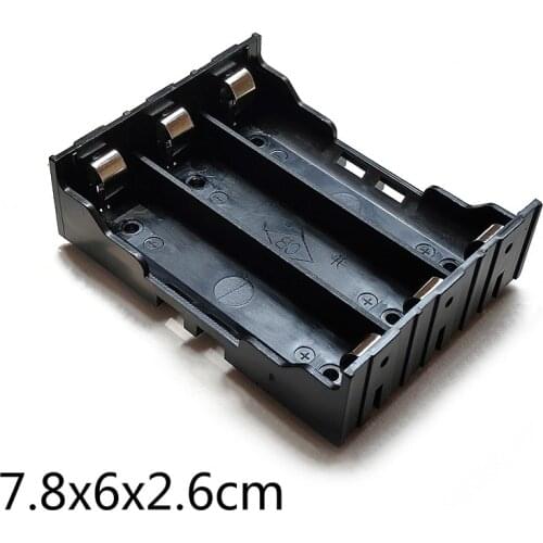 5pcs New 18650 Power Bank Cases 3X 18650 Battery Holder Storage Box Case 3 Slot Batteries Container