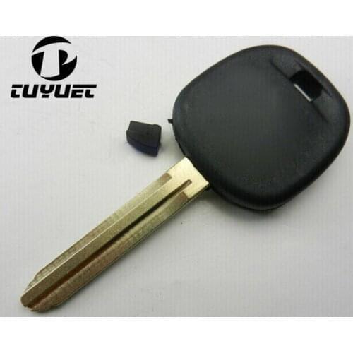 Transponder Key Shell For Toyota Corolla Camry Prado Noah Voxy Yaris Uncut Blank Key Case