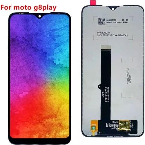 For Moto G8 Play XT2015 XT2015-2 one macro LCD Display Touch Screen Digitizer Glass Panel Assembly Moto G8Play Lcd one macro
