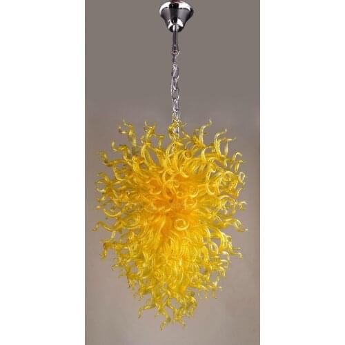 Indoor European Type Home Decorative Colored Murano Glass Chandelier