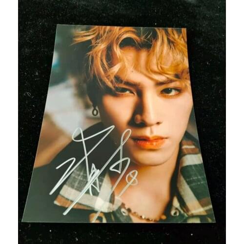 Signed WayV XIAOJUN autographed photo TAKE OVER THE MOON 5*7 K-POP0320