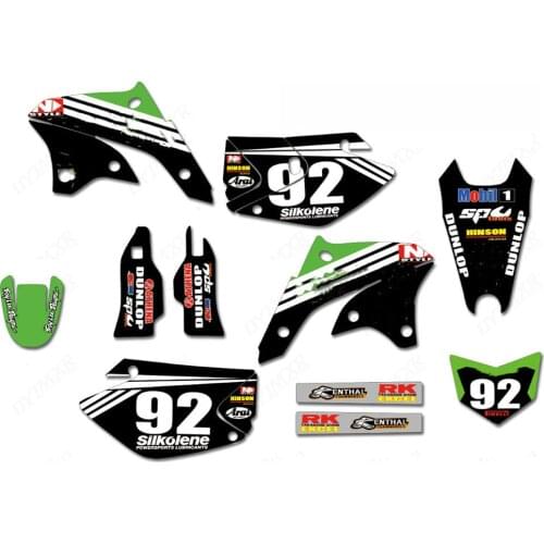 Motocross KLX 450 GRAPHICS BACKGROUND DECALS STICKERS kits For Kawasaki KLX450 2008 2009 2010 2011 2012-2014 2015 2016 2017 2018