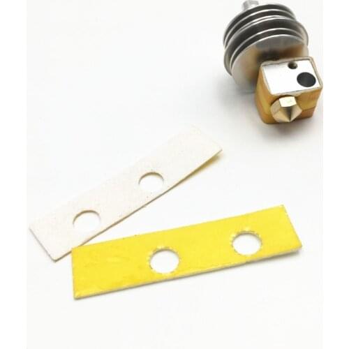 Funssor 5pcs*Flashforge Finder MK10 heater block Ceramic Insulation Tape replacement cotton heat insulation tape