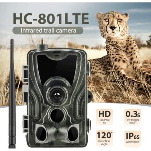 HC801LTE 4G Hunting Camera 12MP 940nm Night Vision gsm MMS GPRS photo Night Vision Wildlife infrared Hunting Trail Cameras #ND
