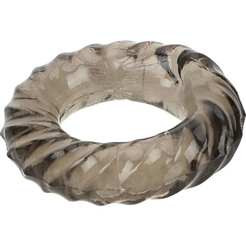 IKOKY Cock Ring Delay Ejaculation Sex Toys for Men Male Silicone Penis Ring Elastic Male Longer Lasting