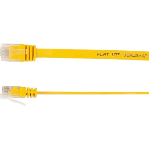 Cat 6 Ethernet Cable, 5-Pack 15cm Flat Solid Internet Network Cables - Cat6 RJ45 Ethernet Patch Cable for Router, Modem