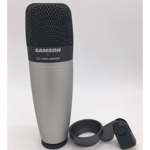 Samson C01 large diaphragm condenser microphone professional for recording vocals drum and acoustic instrument no retail package
