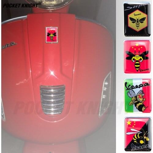 For Piaggio Vespa Gts Gtv Lx Lxv 125 250 300 Ie Super 3D Motorcycle Decal Sticker Hars Italy Stickers Case logo