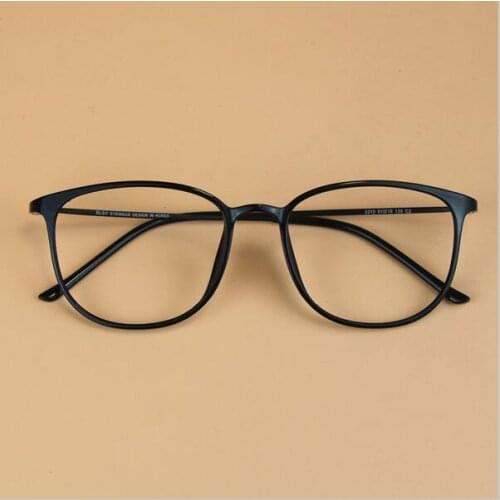 Mens Vintage Brand Ultra-light Carbon Steel Glasses Frame Women Super Big Nerd Frame Decorative Myopia Eyeglasses frame