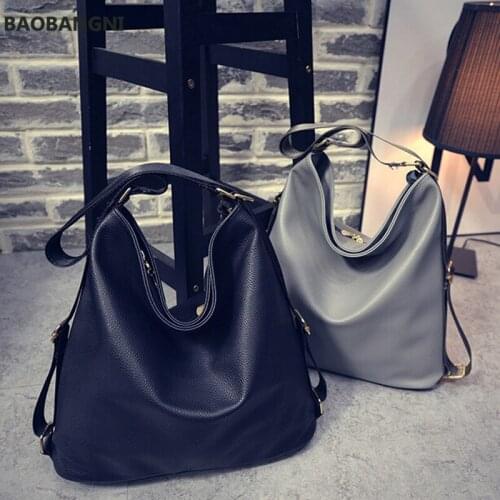 Fashion Autumn Pu Leather crossbody bags Multifunctional Large Capacity Casual Handbags For Women