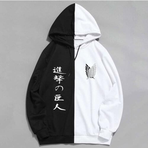 The Giant splice hoodie for the 2021 Spring and Autumn assault the Liberty Wing Survey soldier commander anime thin hoodie