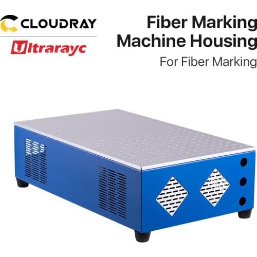 Ultrarayc Fiber Marking Machine Housing Blue Grey Fiber Marking Cabinet Marker Case DIY Part for Raycus JPT MAX Fiber Marking