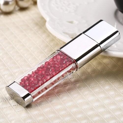 Custom USB Flash Drive usb2.0 PenDrive memory Stick Crystal light Pen drive 128MB 4GB 8GB 16GB 32GB gadget USB pendrive 64GB
