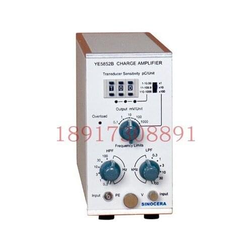 Ye5852 Charge Amplifier Charge Regulator Gain Factor Adjustable Accelerometer Force Sensor