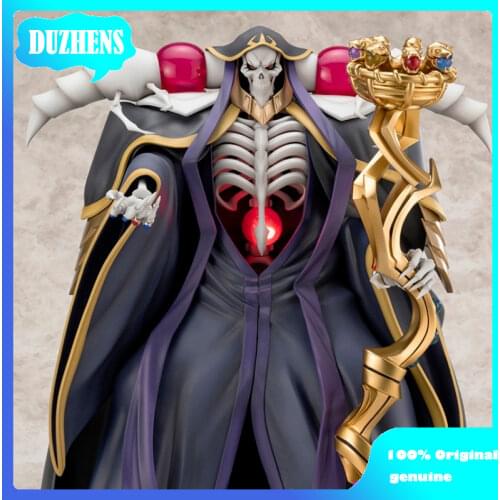 100% Original: Anime OVERLORD Ainz Ooal Gown luminescence PVC Action Figure Anime Figure Model Toys Figure Collection Doll Gift