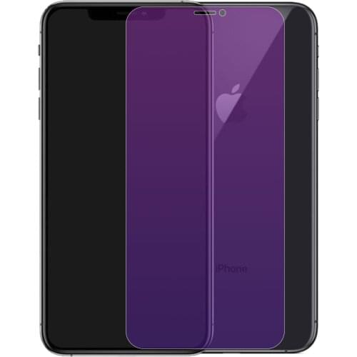 2Pcs Anti Blue Ray Light 9H Tempered Glass For iPhone 11 12 Pro Max 6 S 7 8 Plus X XR X S Max Screen Protector Eyes Care Glass