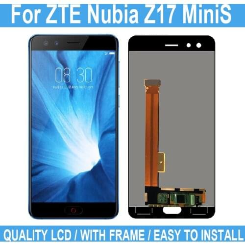 5.2" For ZTE Nubia Z17 MiniS New LCD Display Touch Screen No Frame For Nubia NX589J NX589H Digitizer Assembly Replacement+Tool