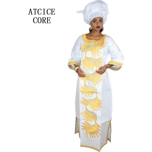 African dresses for women fashion design new african bazin embroidery design dress long dress