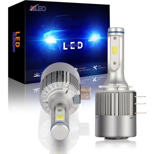 AILEO High Power COB Chip H15 Led 8000lm 72w High Beam Headlight Driving Light For Audi Mercedes Benz BMW Volkswagen Golf MK6MK7