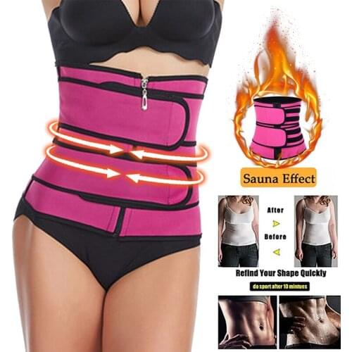 Women Neoprene Waist Trainer Sauna Belt for Women Weight Loss Cincher Body Shaper Tummy Control Strap Slimming Fitness Belt