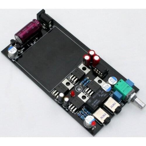 E11 class-A portable amp board/Using original ONMJE15032 MJE15033 .OPA2604 amplifier board