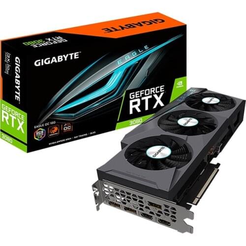Ankii GIGABYTE GeForce GeForce RTX 3080 EAGLE OC 10G Gaming Graphics Card With Video Card In Stock