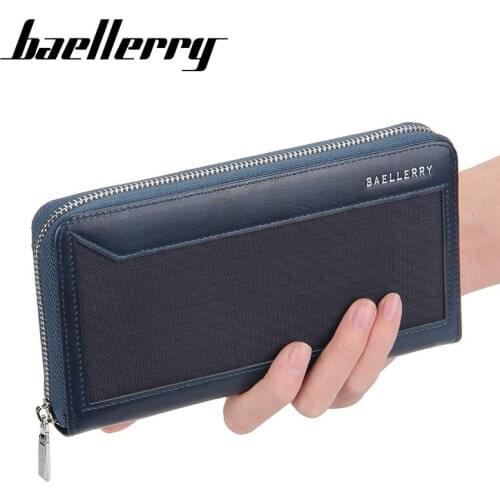 New Wallets for Men Luxury Clutch Wallet Bag Large Capacity Phone Pocket Zipper Clutch Bag Fashion Male Wallet Dropshipping 2021