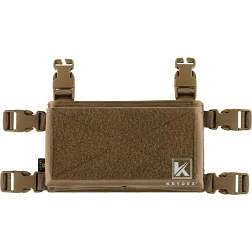 KRYDEX Tactical MK3 MK4 Chest Rig Front Panel Spiritus Style JPC LV119 Plate Carrier Placard Coyote Brown Micro Fight Chassis