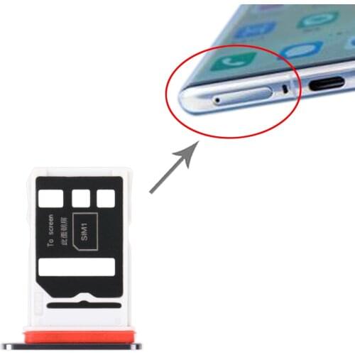 SIM Card Tray + SIM Card Tray for Huawei Nova 6 / Nova 8 Pro 5G Dual SIM Card Tray