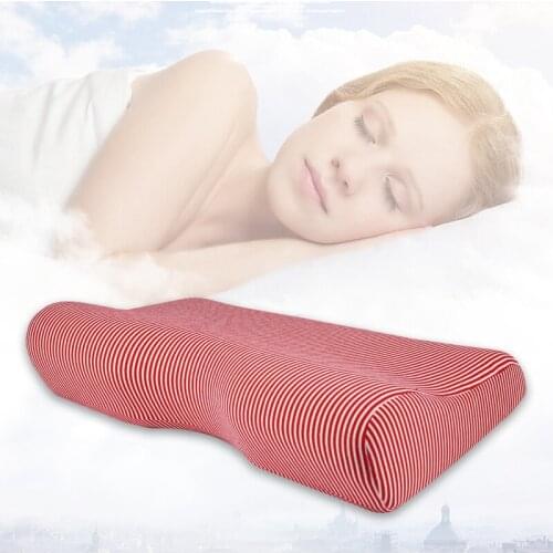Slow Rebound Memory Foam Neck Pillow Orthopedic Cervical Coccyx Massager Health Care Pain Release Sleeping Pillow
