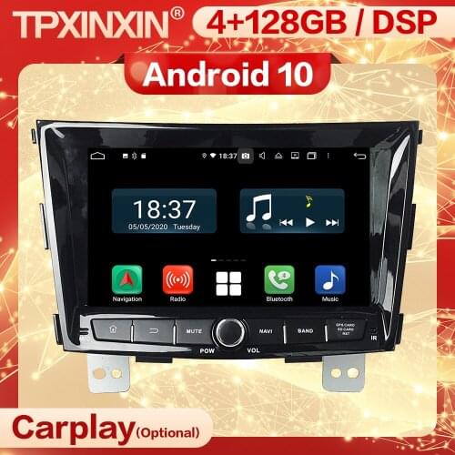 4+128G Carplay 2 Din Android Screen Multimedia Stereo Receiver For Ssangyong Tivolan 2014 GPS Radio Audio Video Player Head Unit