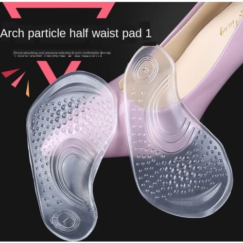 2 Pcs Soft Silicone Forefoot Invisible High Heel Shoes Slip Resistant Protective Pads New Insoles for Shoes Heels for Women