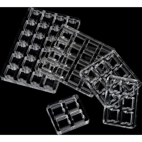 New Acrylic Switch Tester For Cherry Mx Gateron Kailh Switches 2X2 2X3 3X3 4X4