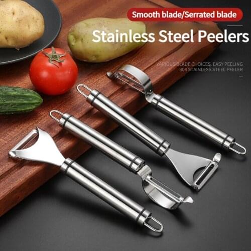Stainless Steel Vegetable Peeler Multi-function Potato Cutter Carrot Grater Onion Slicer Kitchen Tools Accessories Fruit Peeler